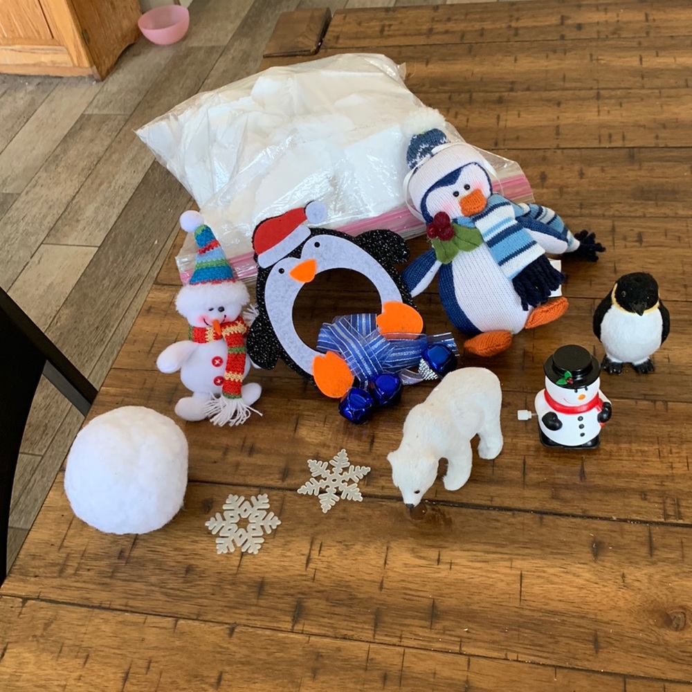 Sensory Winter Happy Hands Activity Bag For Littles